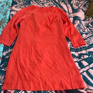 Original OSAFO Coral Long Sleeve Dress